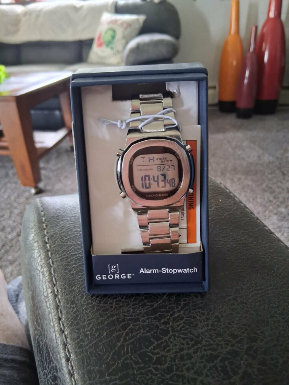 George Alarm-Stopwatch NEW